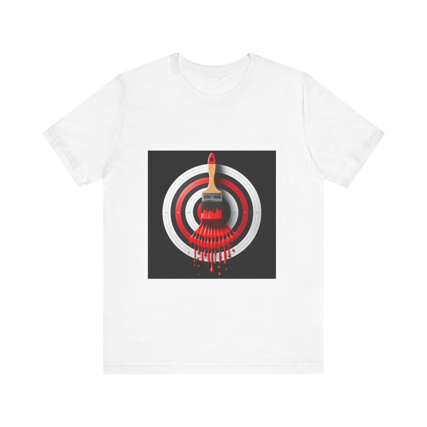 WET BULLSEYE PAINT BRUSH TEE