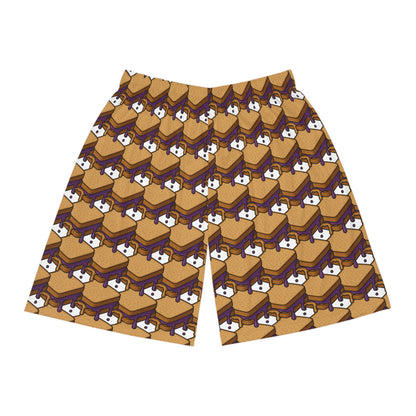 BS WETWEAR SNACK ATTACK: PB&J DRIP SHORTS