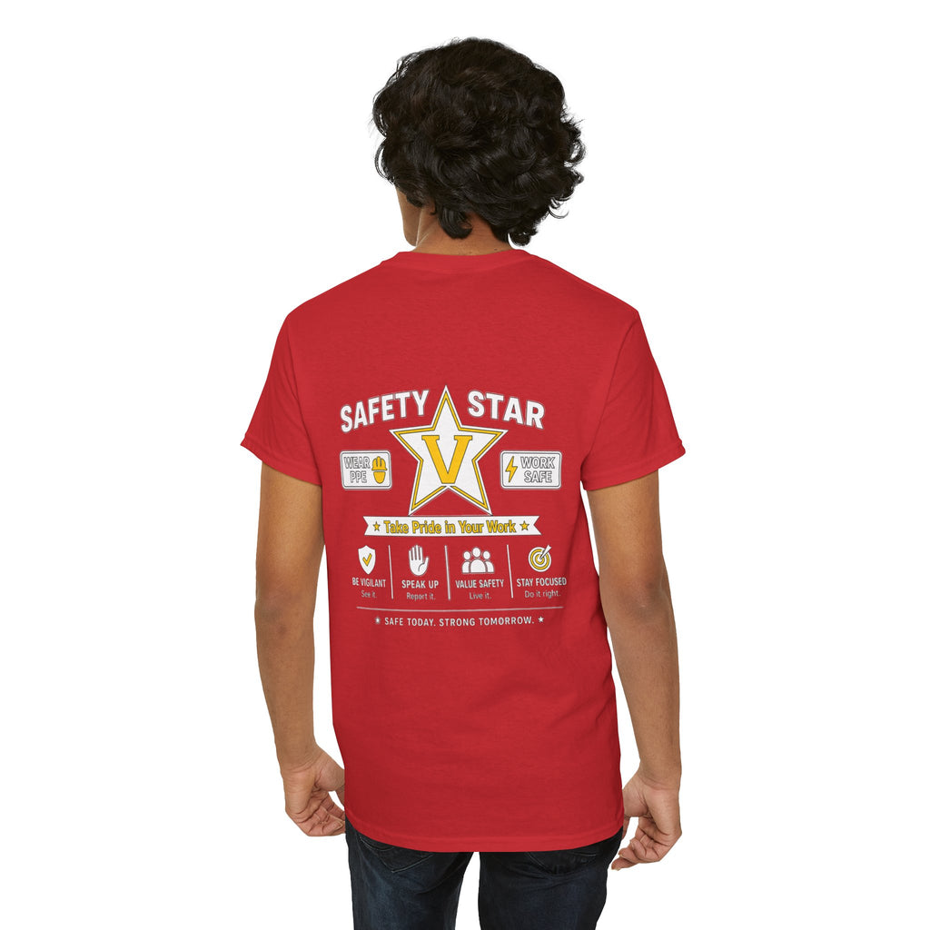 BS WETWEAR SAFETY STAR V T-SHIRT