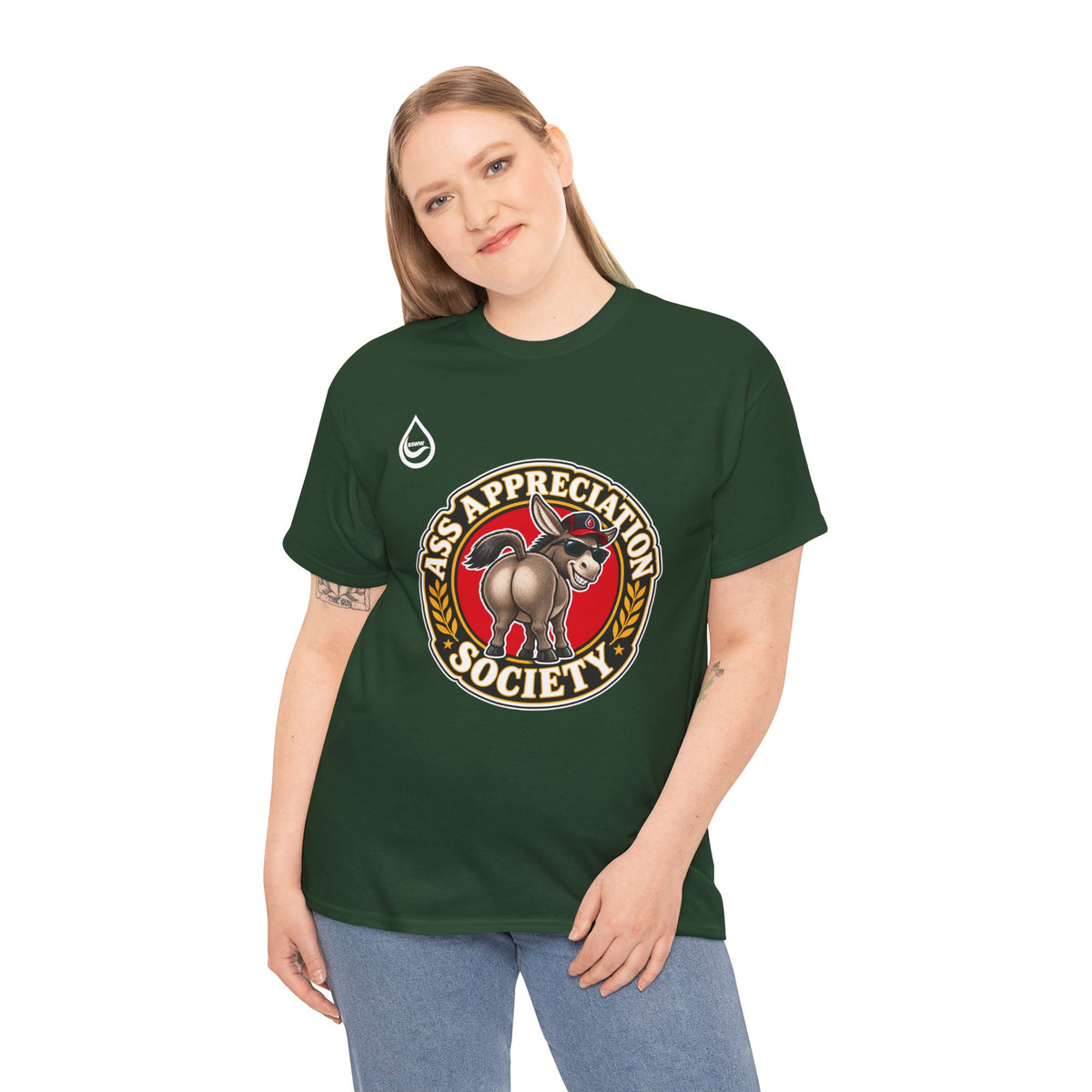 BS WETWEAR CHEEKY DONKEY APPRECIATION SOCIETY T-SHIRT