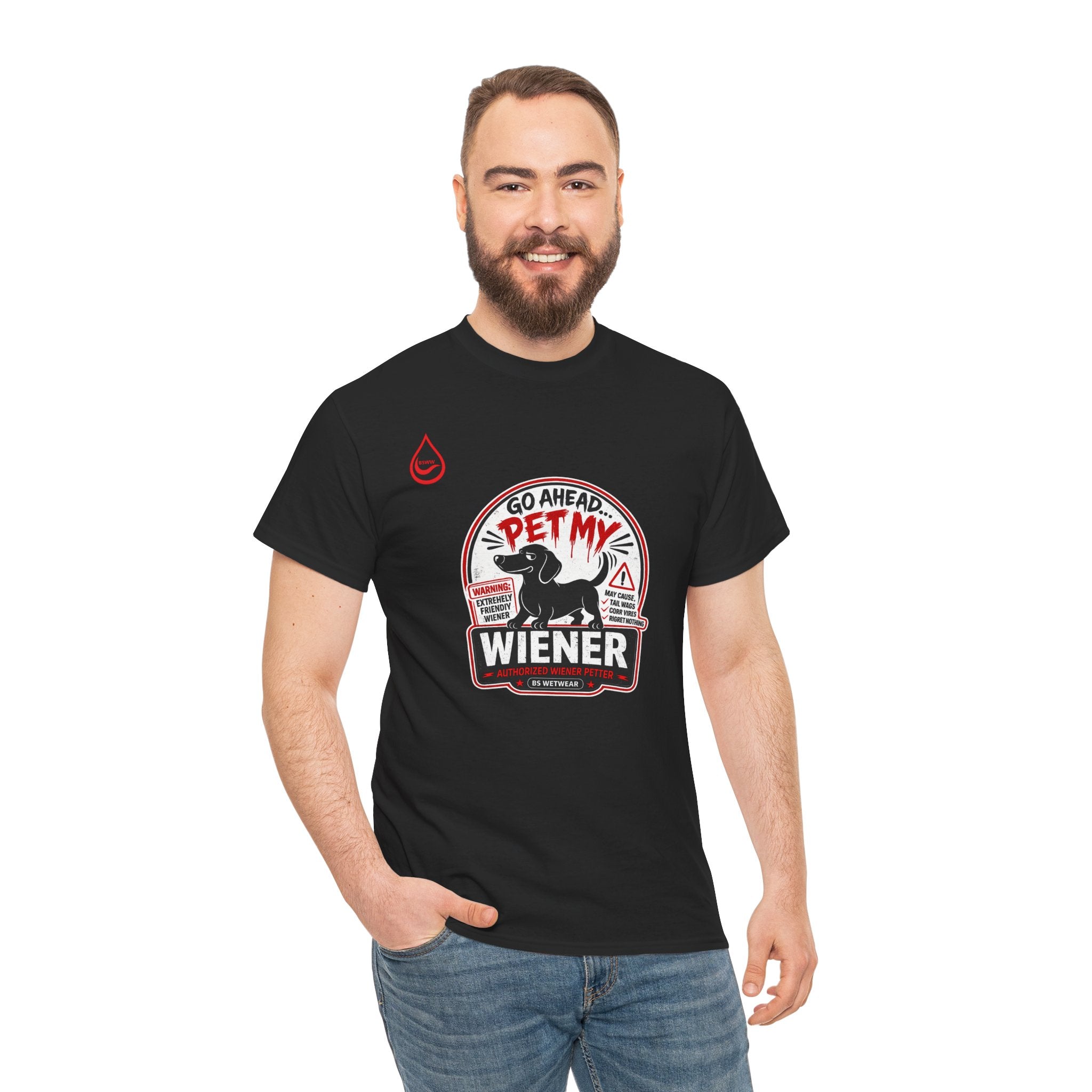 BS WETWEAR PET AT YOUR OWN RISK T-SHIRT