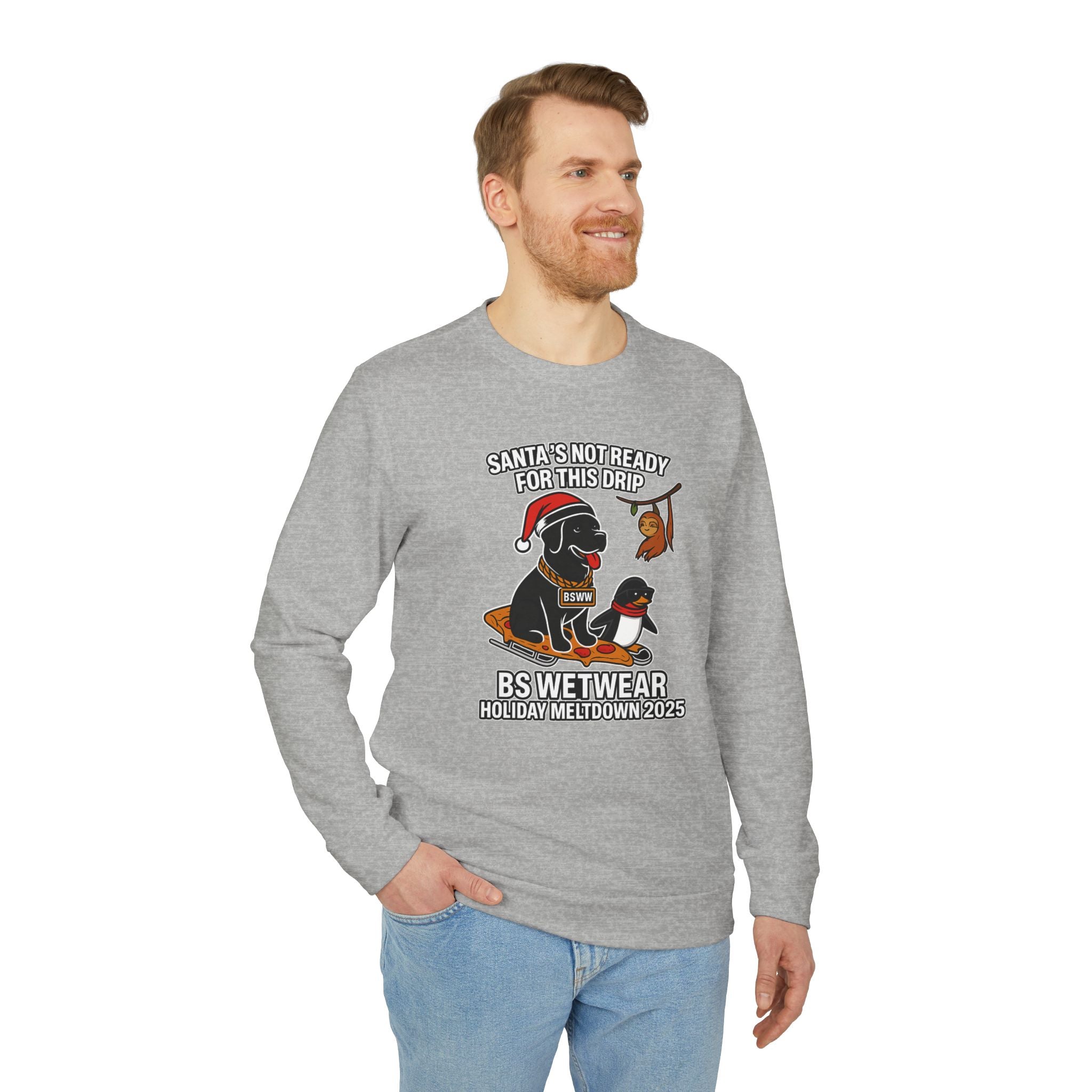 BS WETWEAR THE CHRISTMAS CHAOS CREW SWEATER
