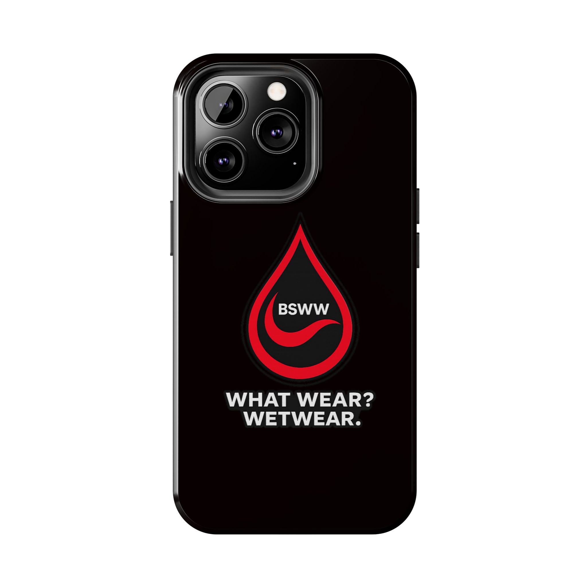 BS WETWEAR RED DROP CORE PHONE CASE