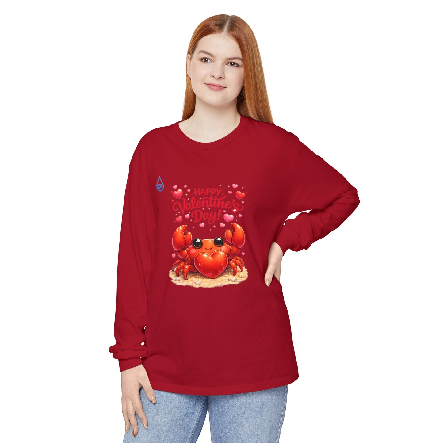 BS WETWEAR HEART CRAB LONG SLEEVE T-SHIRT