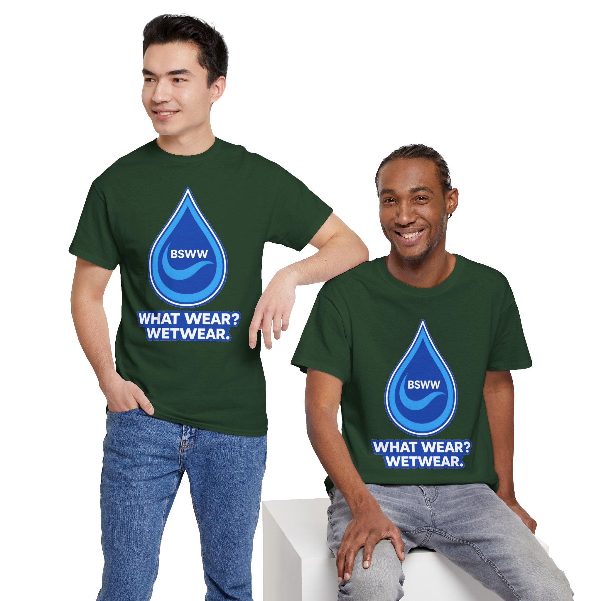 BS WETWEAR BLUE DROP T-SHIRT