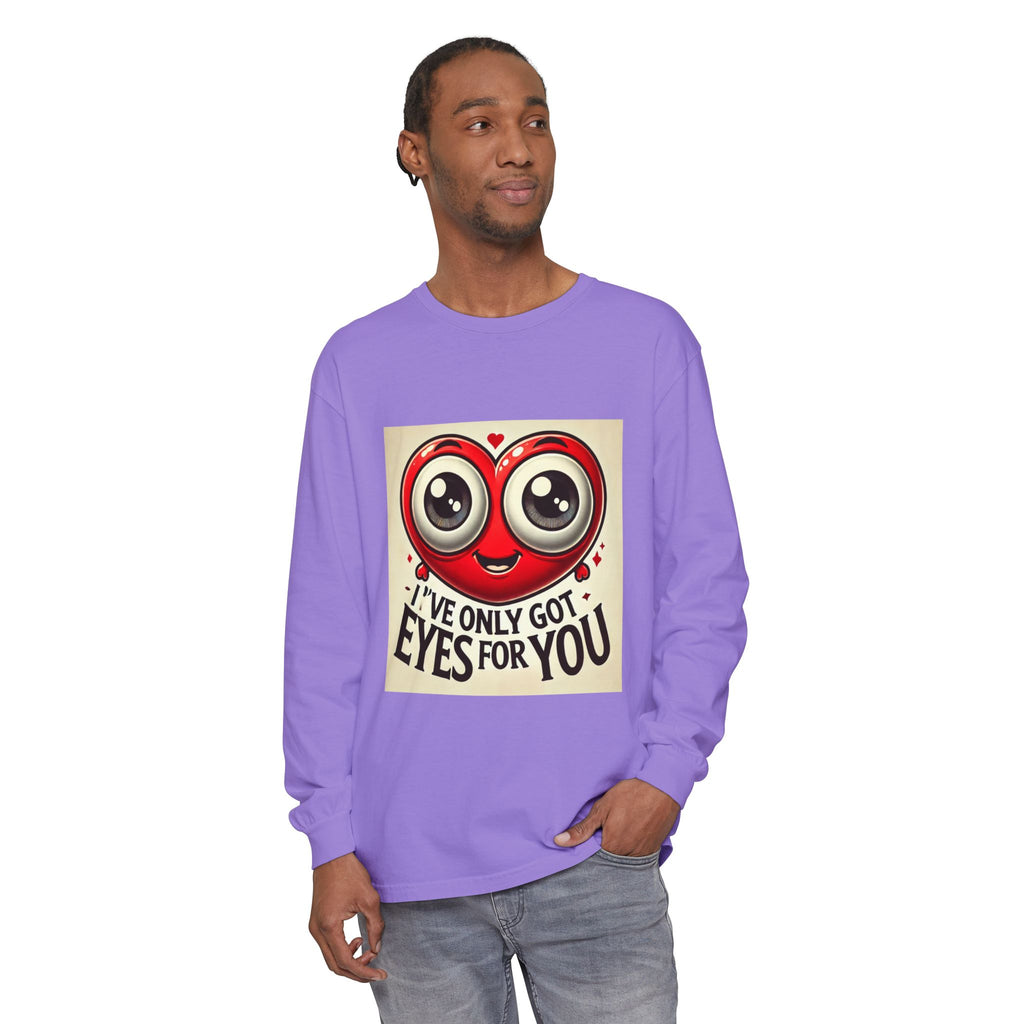 BS WETWEAR GOOGLY EYES VDAY LONG SLEEVE T-SHIRT