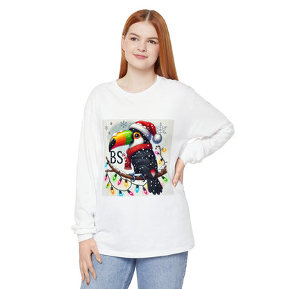 BS WETWEAR  CHRISTMAS TOUCAN LONGSLEEVE T-SHIRT