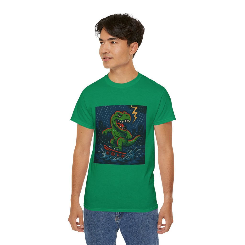 BS WETWEAR T-RAIN REX: KING OF THE WET STREETS T-SHIRT