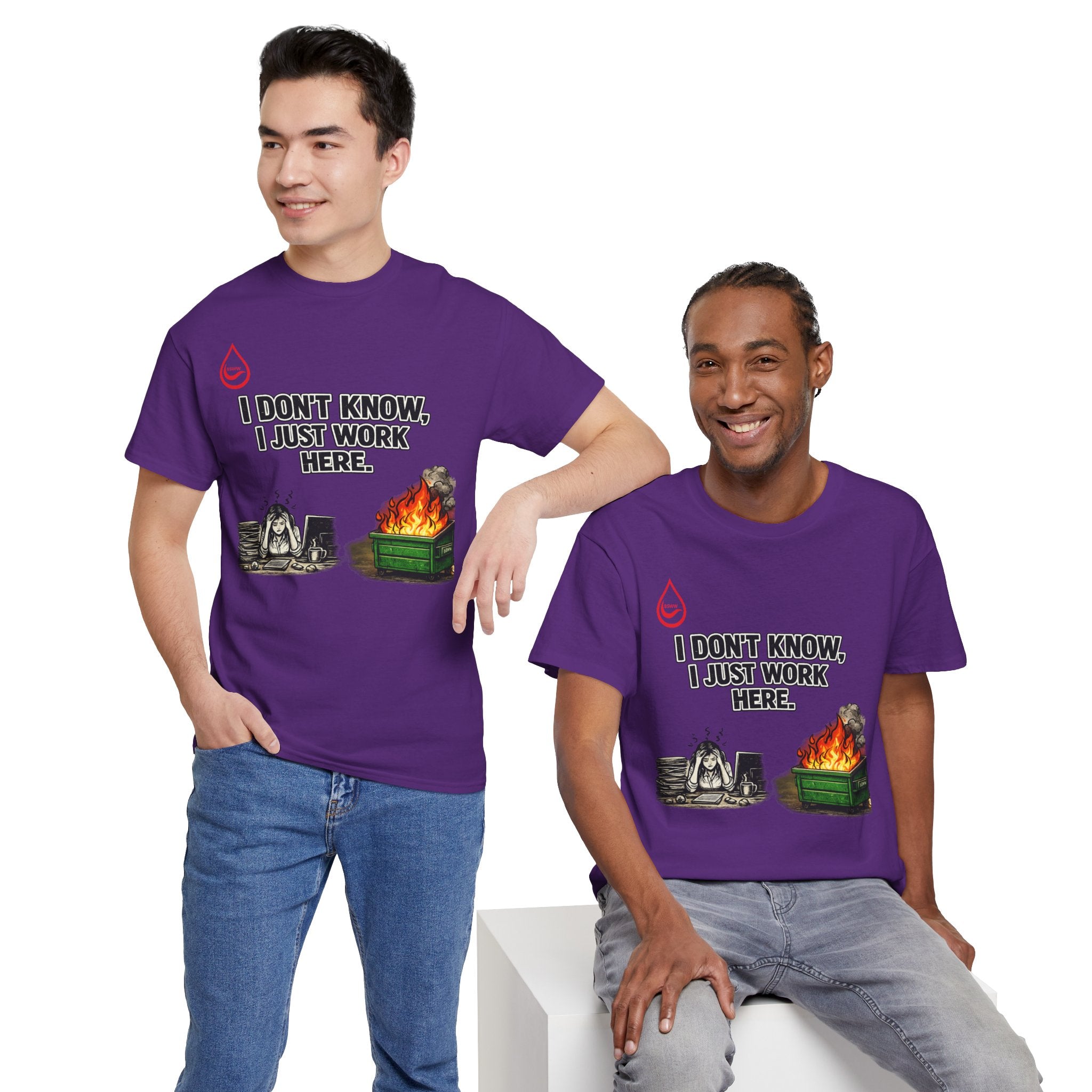 BS WETWEAR MINIMUM EFFORT, MAXIMUM CHAOS T-SHIRT