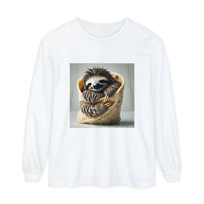 BS WETWEAR SLOTH BURRITO LONGSLEEVE T-SHIRT