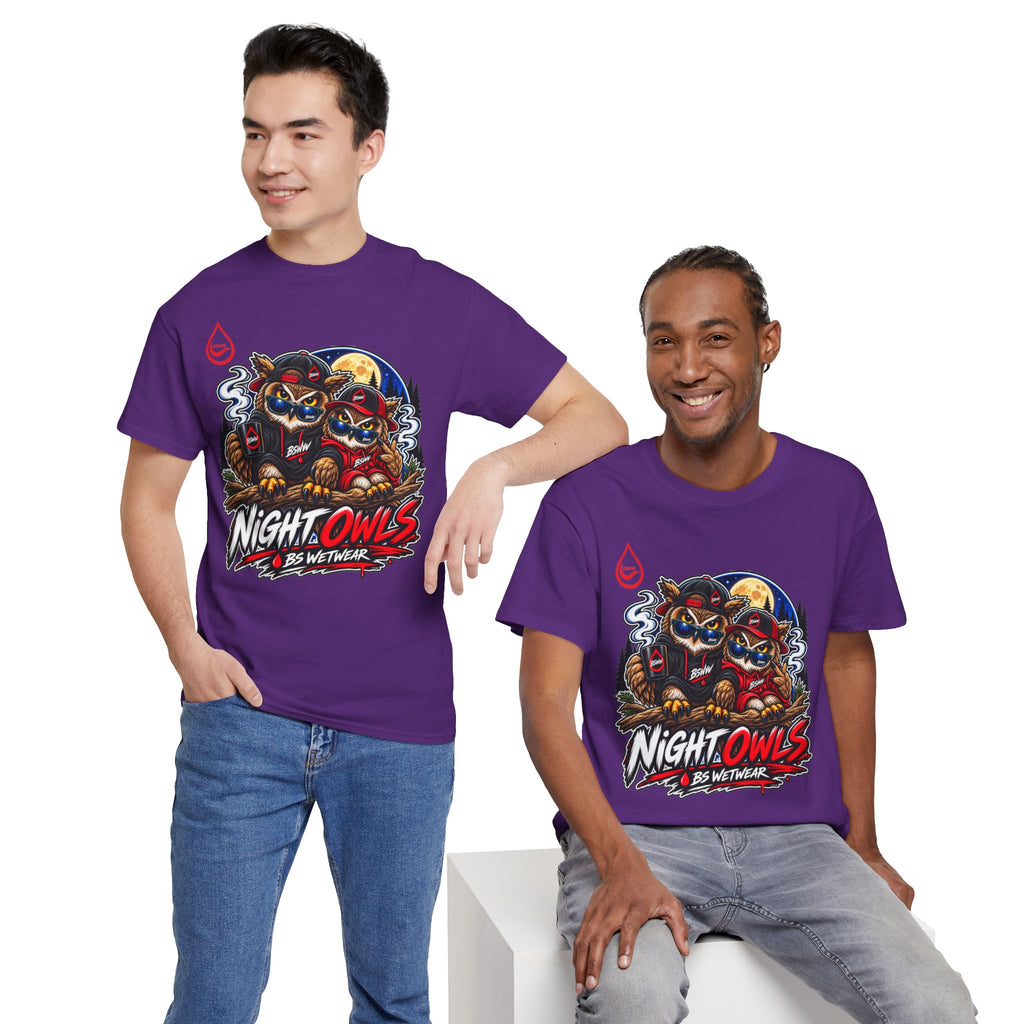 BS WETWEAR AFTER HOURS OWL CREW T-SHIRT