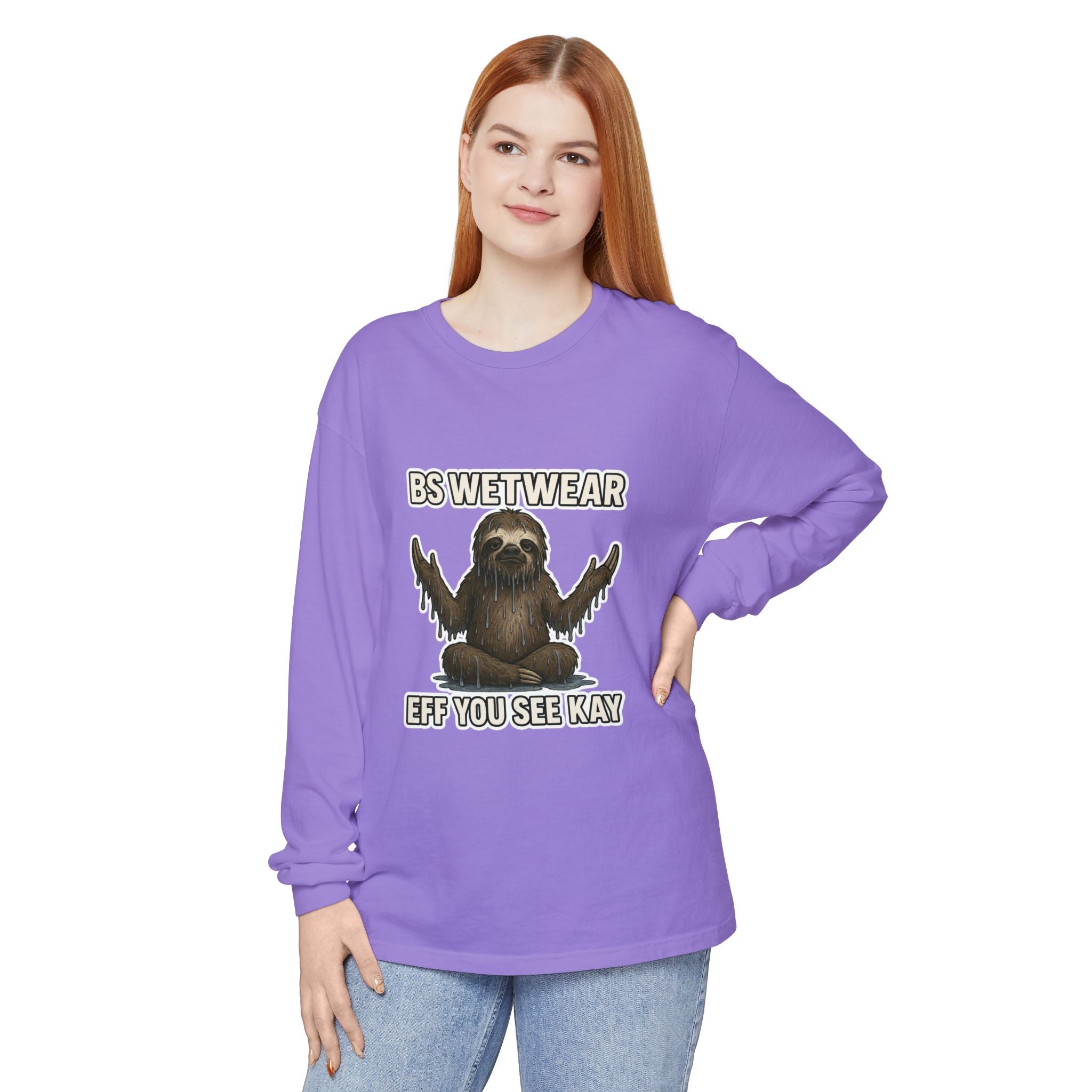 BS WETWEAR EFF-YOU ENLIGHTENMENT LONG SLEEVE T-SHIRT