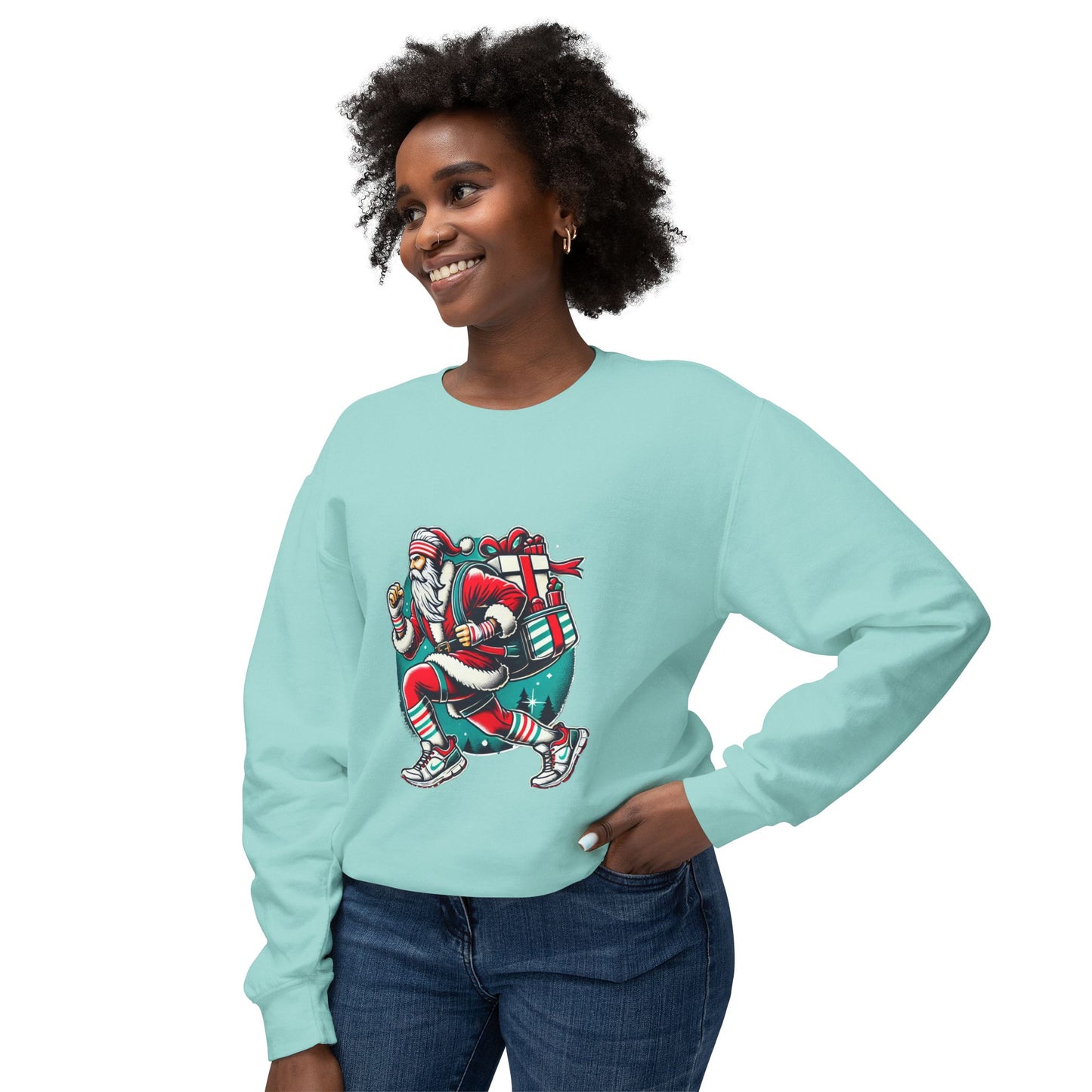 BS WETWEAR MERRY FITNESS SANTA SWEATSHIRT