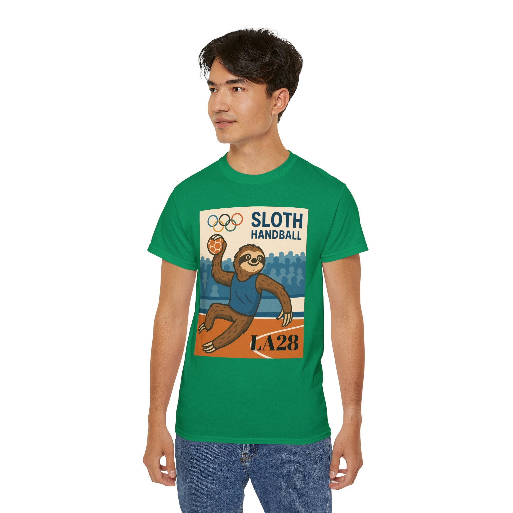 BS WETWEAR SLOTH HANDBALL: THE ART OF MOVING NOWHERE FAST T-SHIRT