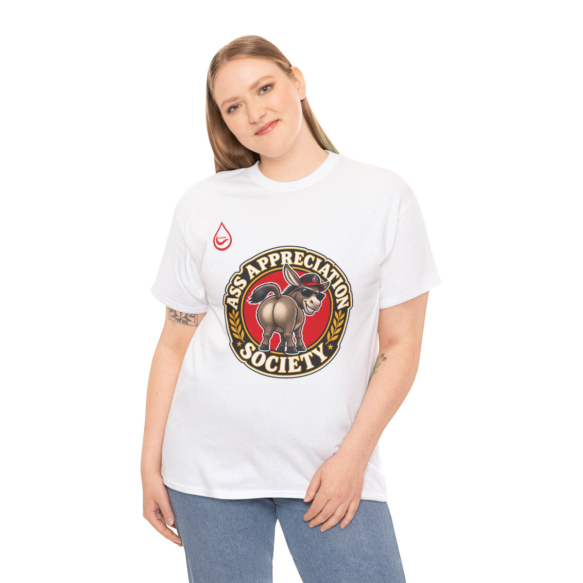 BS WETWEAR CHEEKY DONKEY APPRECIATION SOCIETY T-SHIRT