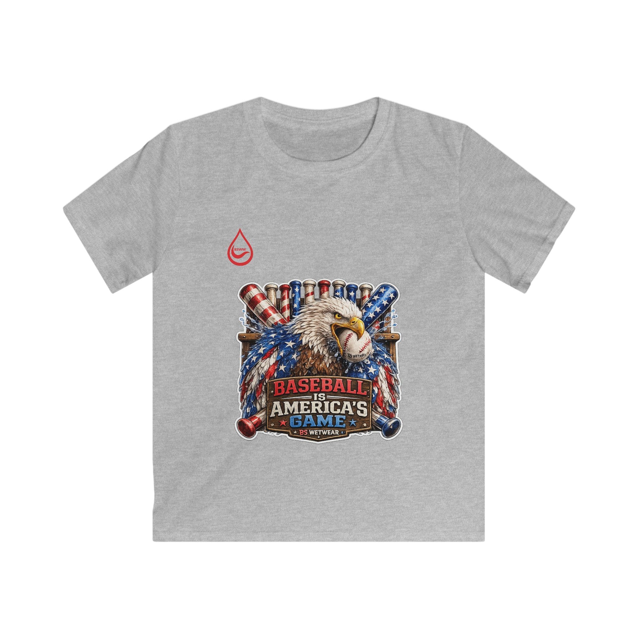 KIIDS BS WETWEAR AMERICA’S PASTIME T-SHIRT