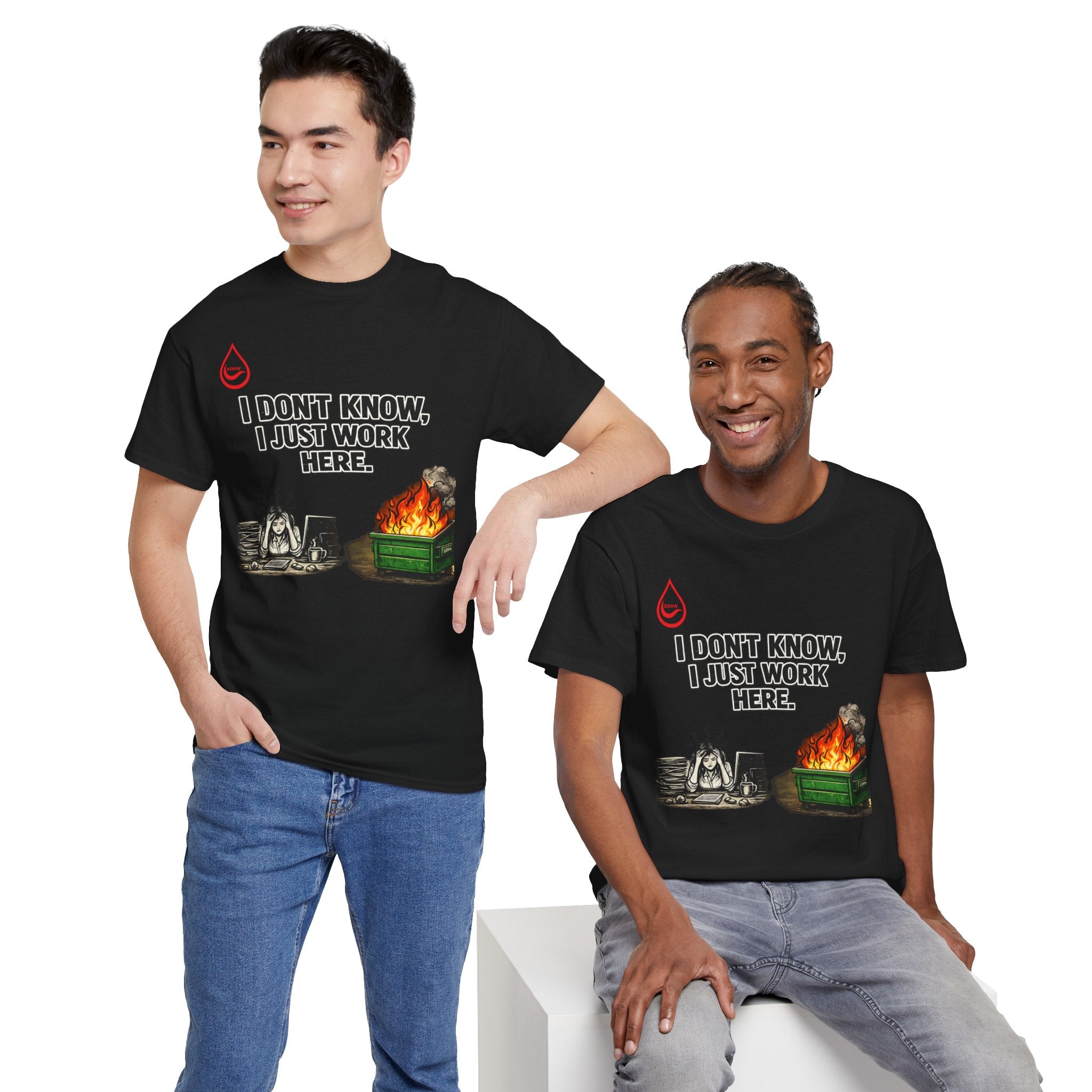 BS WETWEAR MINIMUM EFFORT, MAXIMUM CHAOS T-SHIRT