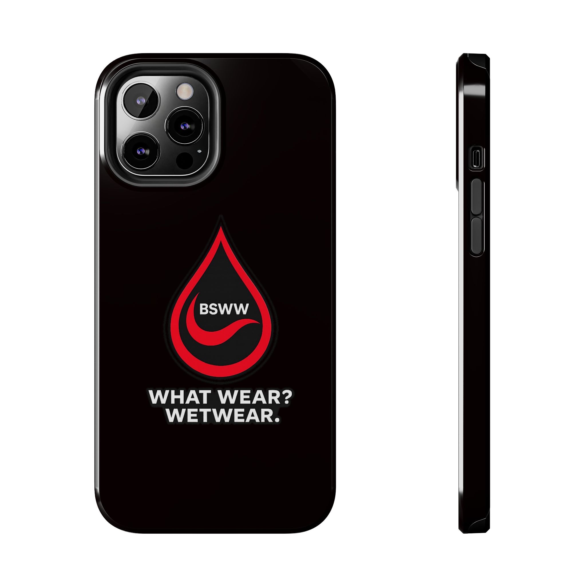 BS WETWEAR RED DROP CORE PHONE CASE