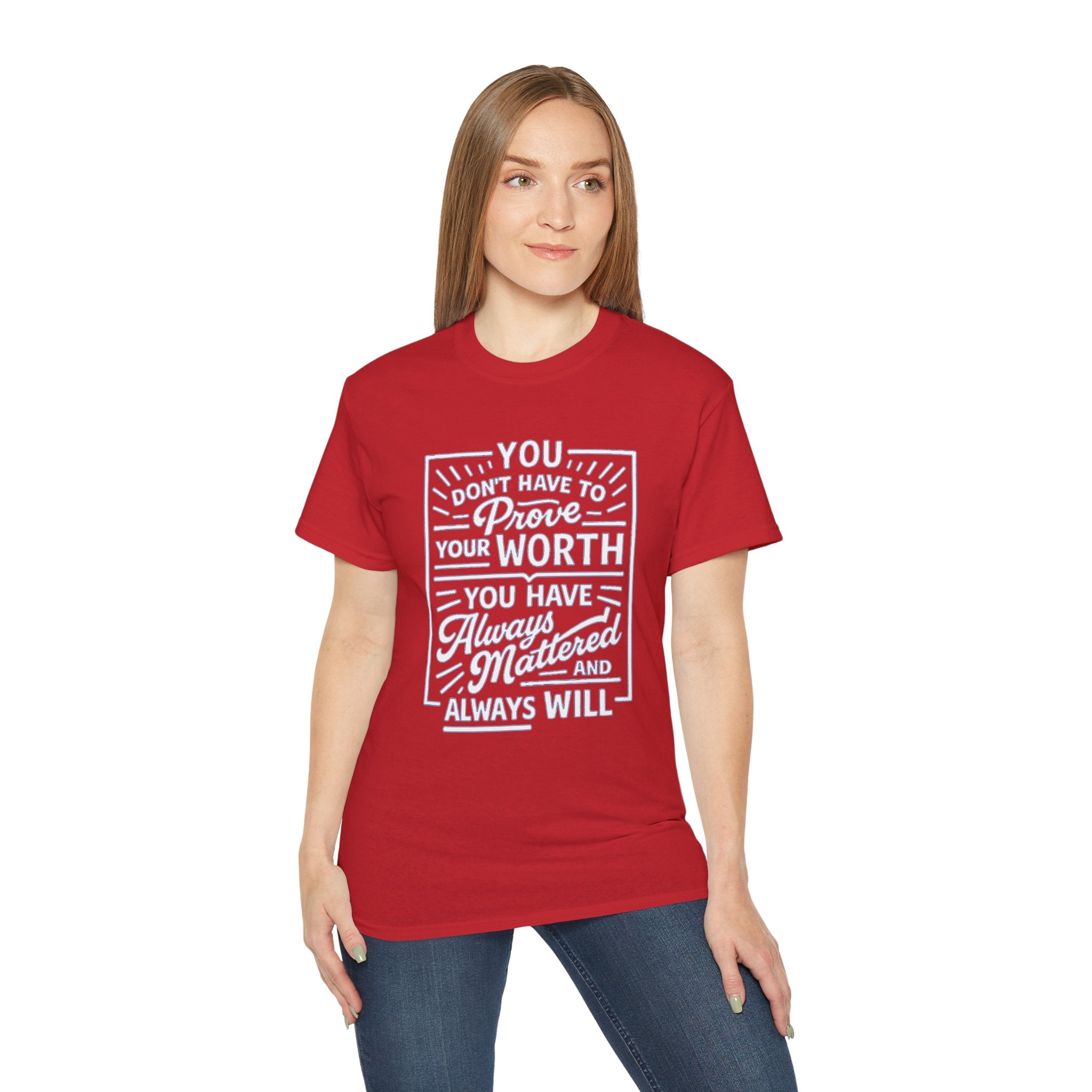 BS WETWEAR I MATTERED THEN I MATTER NOW T-SHIRT