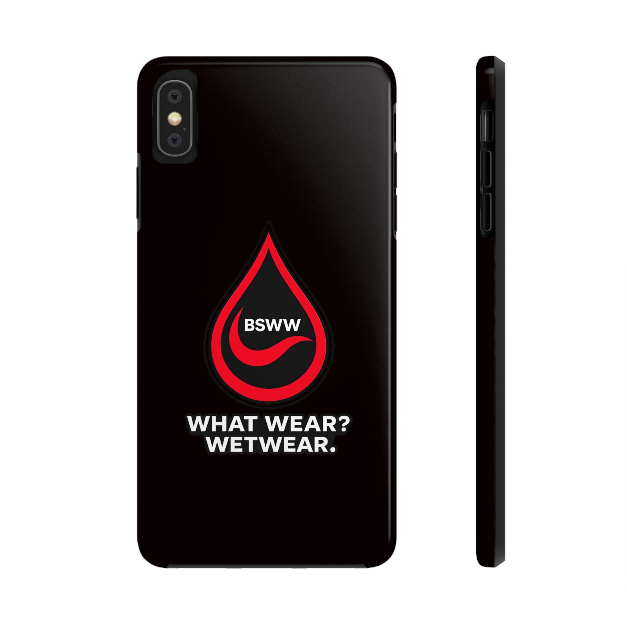 BS WETWEAR RED DROP CORE PHONE CASE