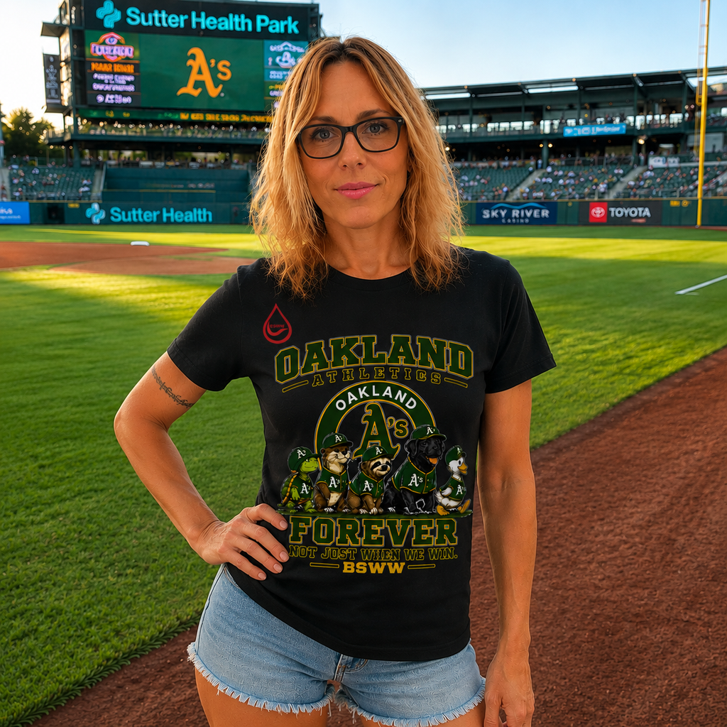 BS WETWEAR FOREVER GREEN AND GOLD T-SHIRT