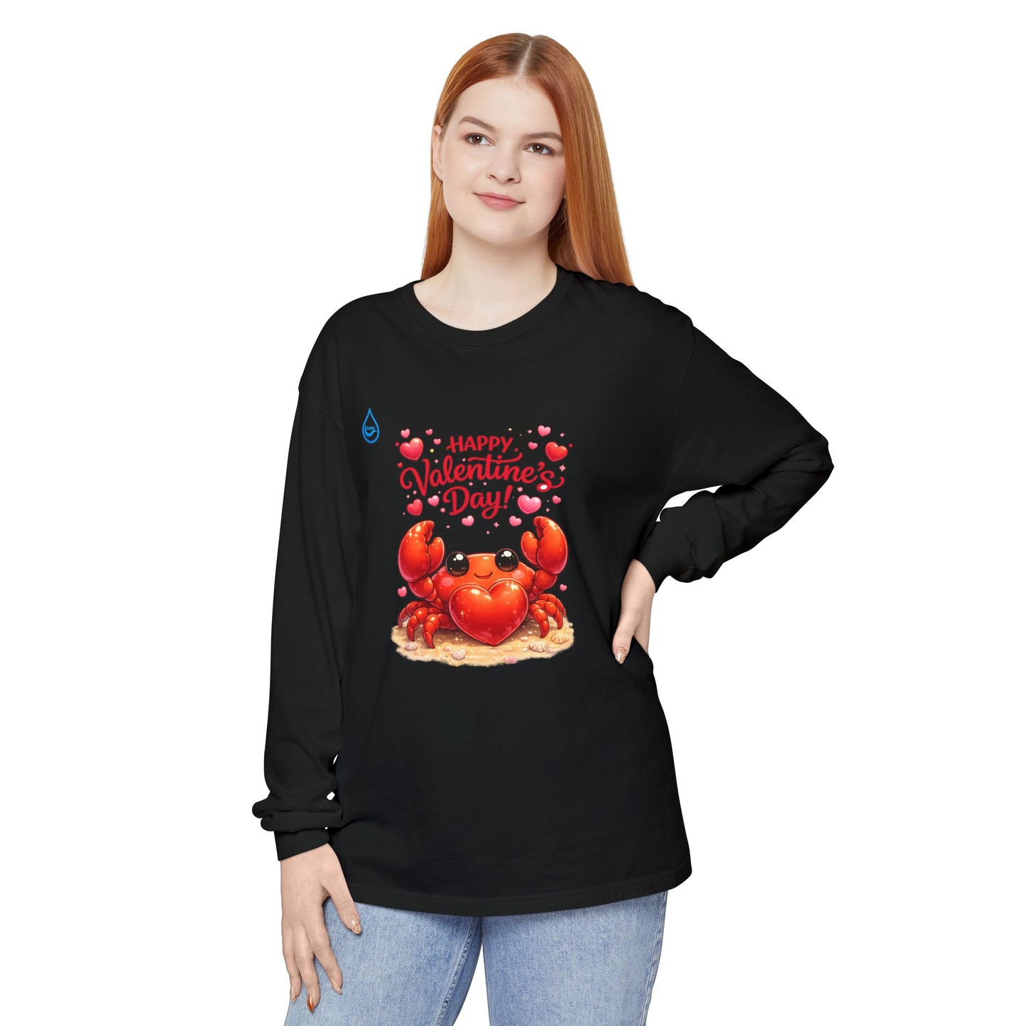 BS WETWEAR HEART CRAB LONG SLEEVE T-SHIRT