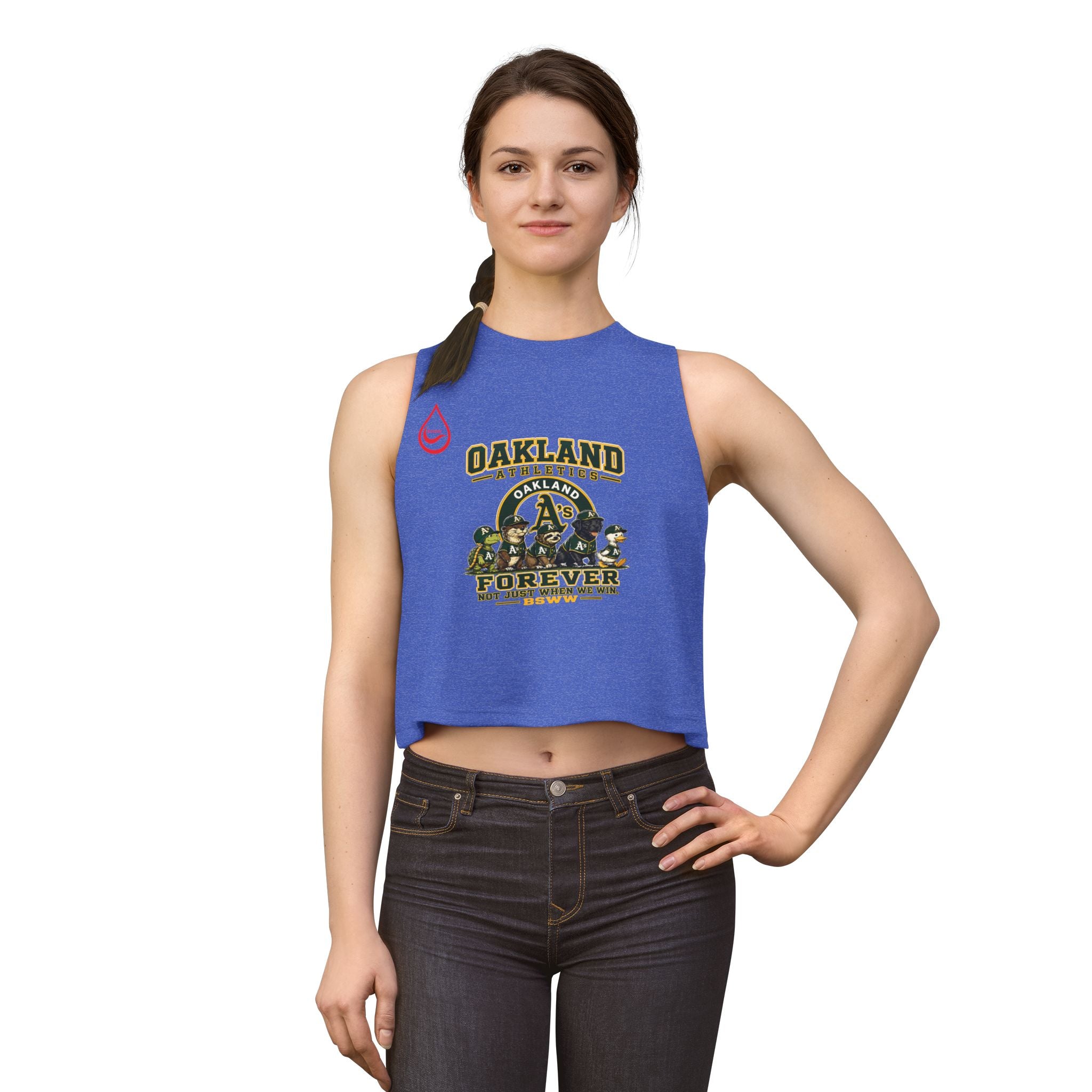 BS WETWEAR FOREVER GREEN AND GOLD TANK