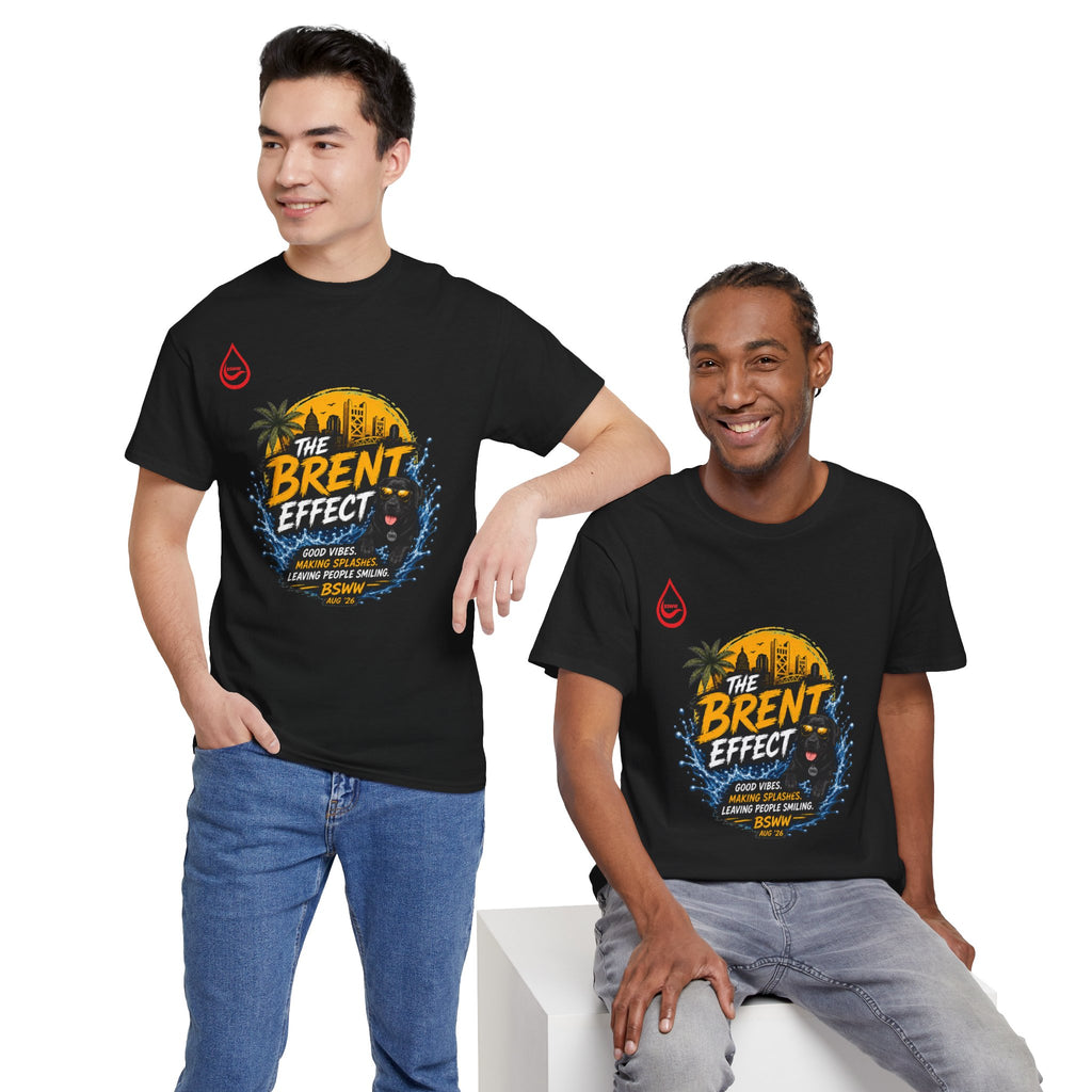 BS WETWEAR THE BRENT EFFECT LEGENDARY VIBES T-SHIRT