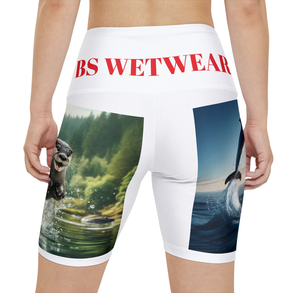 BS WETWEAR AQUA CHAOS WORKOUT SHORTS