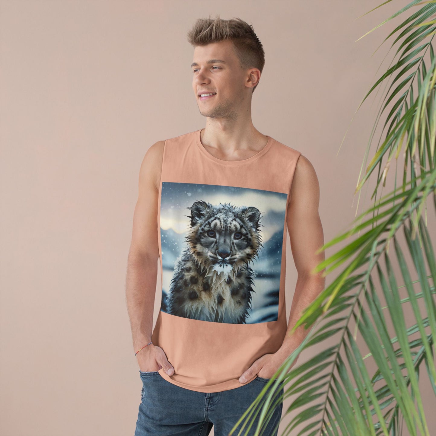 BS WETWEAR WET SNOW LEOPARD TANK
