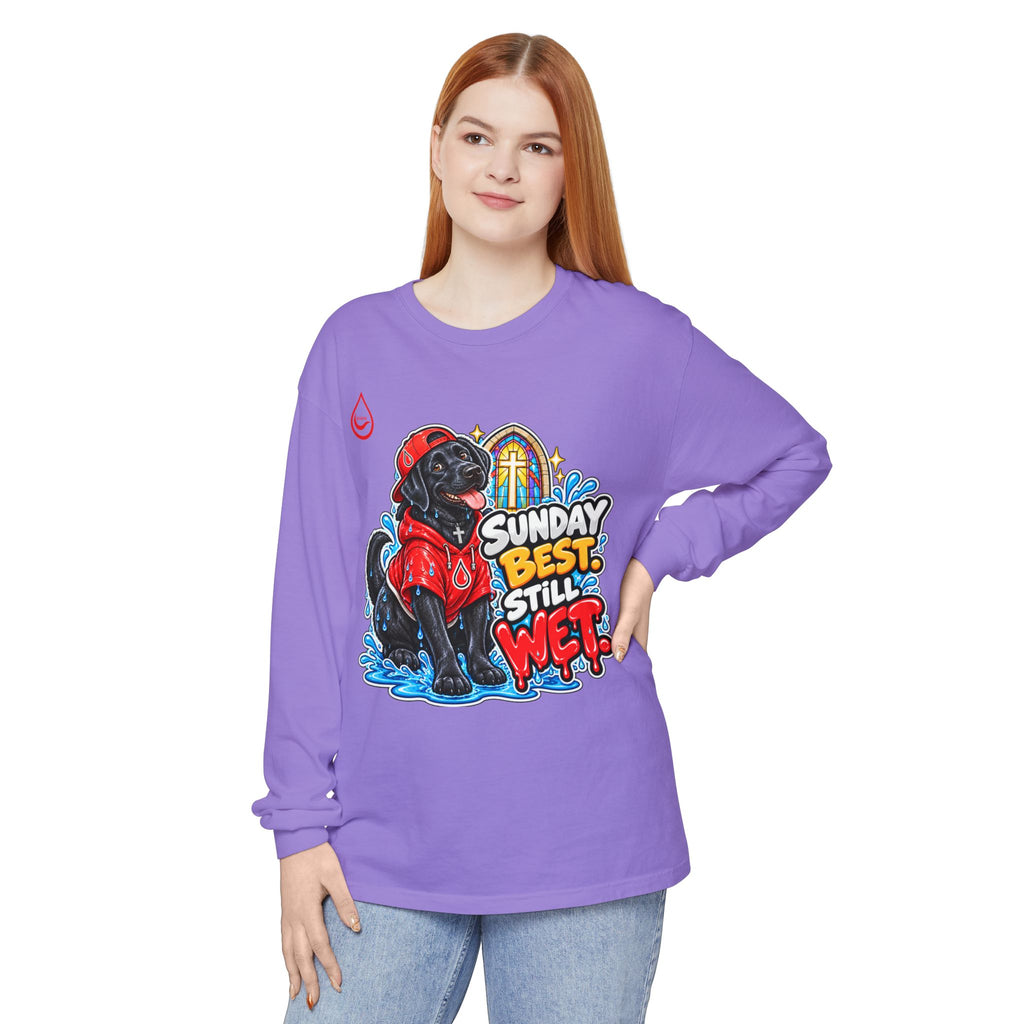 BS WETWEAR SUNDAY SERVICE SPLASH SQUAD LONG SLEEVE T-SHIRT