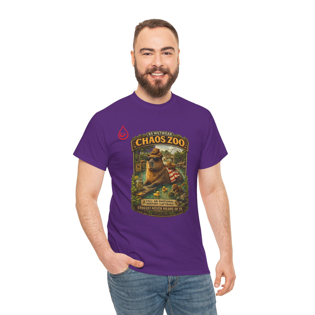 BS WETWEAR EMOTIONAL SUPPORT CAPYBARA T-SHIRT