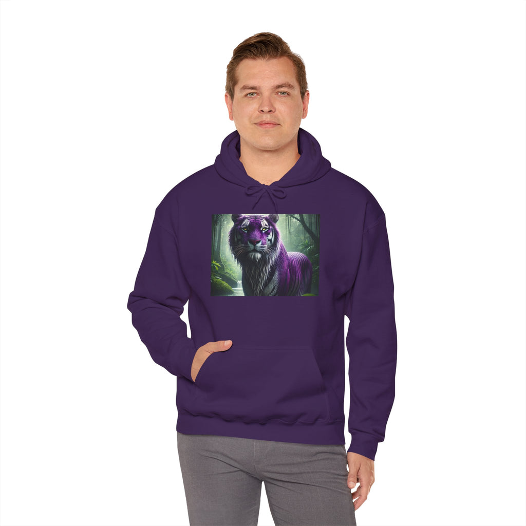 BS WETWEAR WET MAJESTIC PURPLE TIGER HOODIE