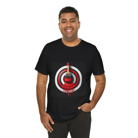 WET BULLSEYE PAINT BRUSH TEE