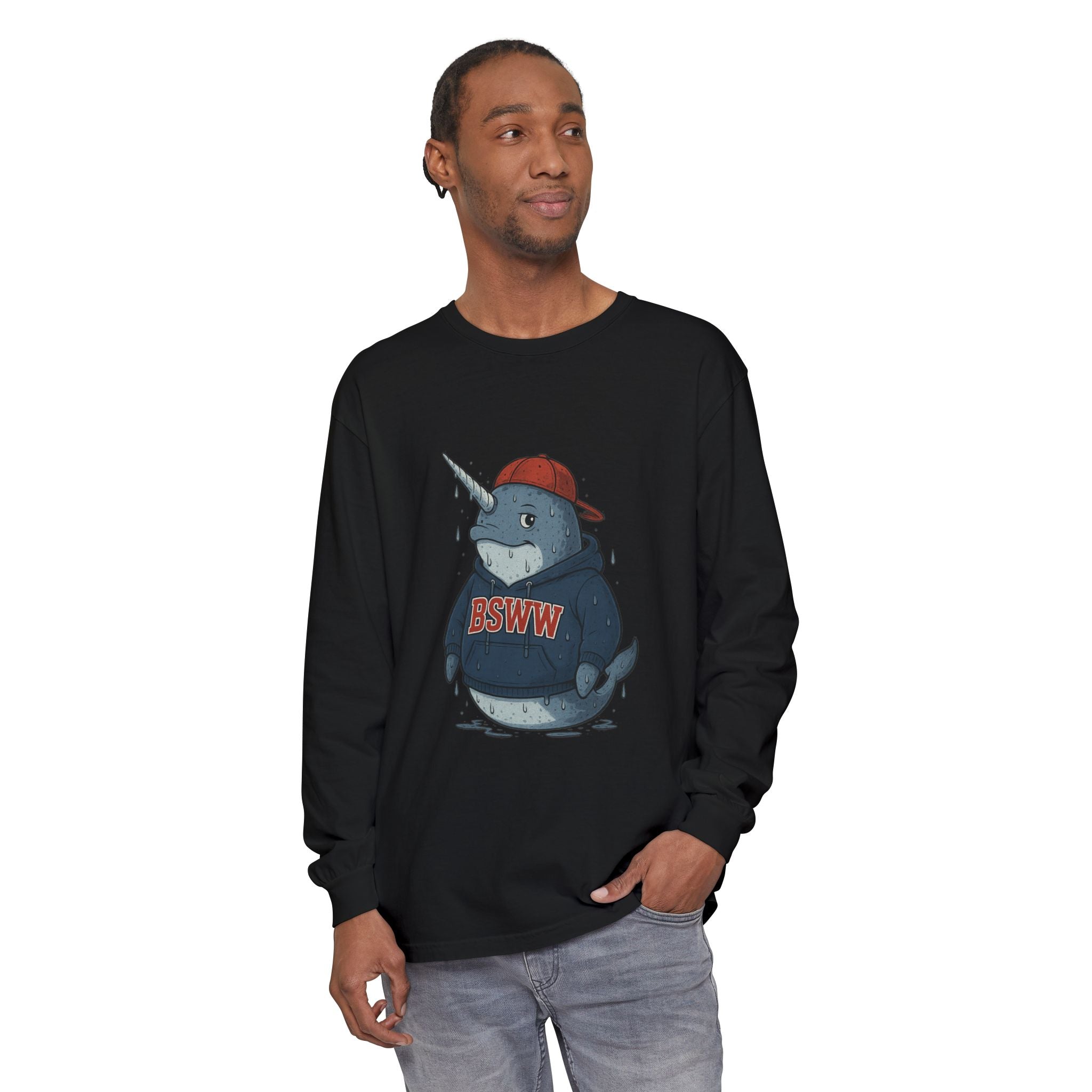 BS WETWEAR UNICORN OF THE SEA LONG SLEEVE T-SHIRT