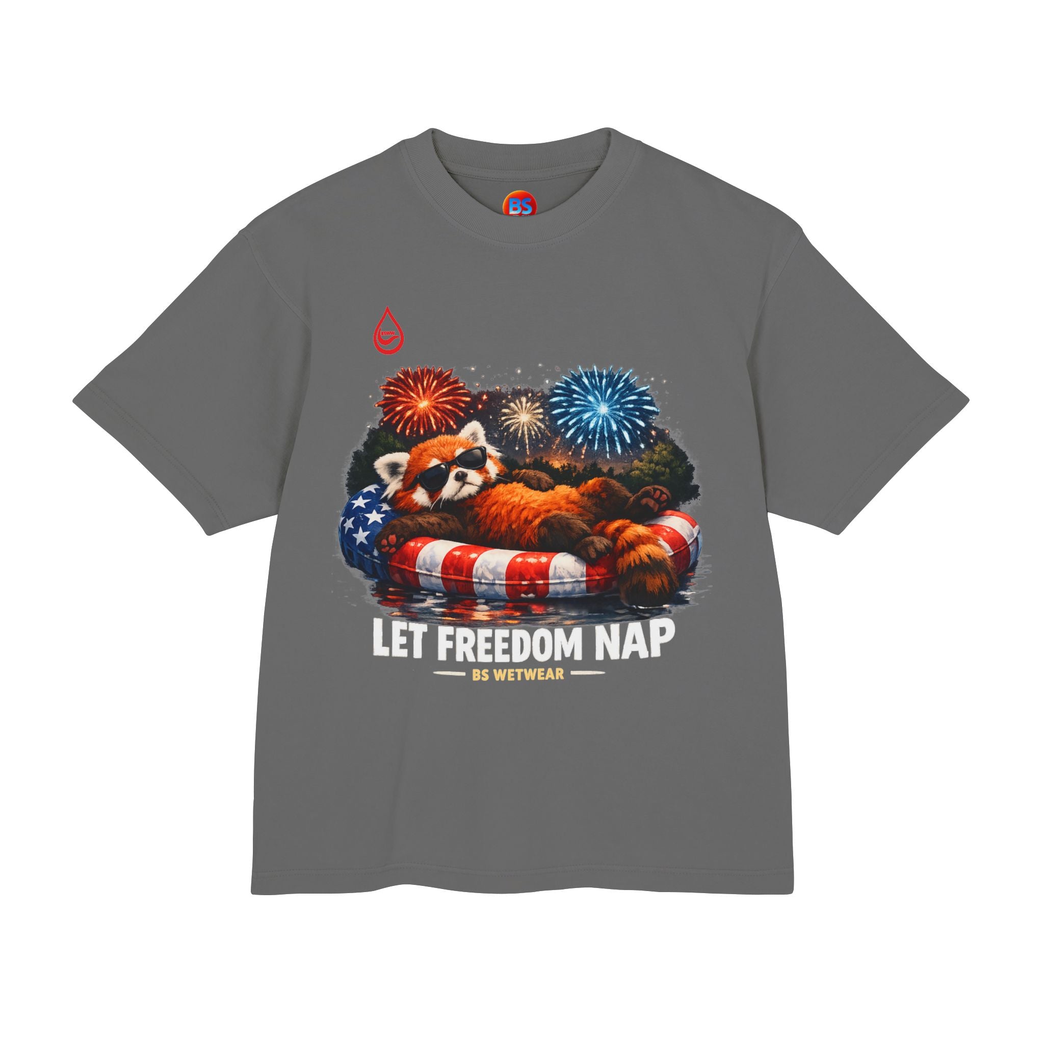 BS WETWEAR PATRIOTIC POOL FLOAT T-SHIRT
