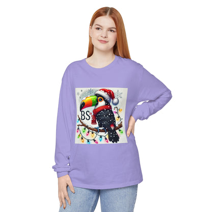 BS WETWEAR  CHRISTMAS TOUCAN LONGSLEEVE T-SHIRT