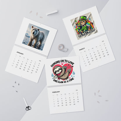 BS WETWEAR 2025 WALL CALENDAR