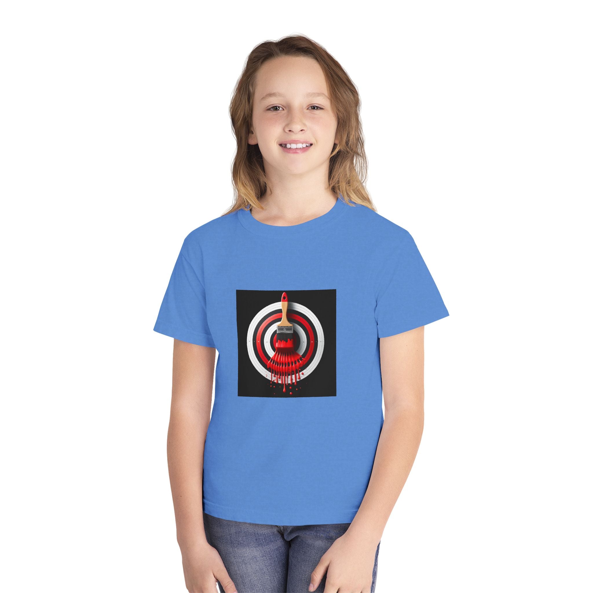 BS WETWEAR KIDS WET BULLSEYE PAINT BRUSH T-SHIRT