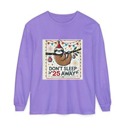 BS WETWEAR STAY AWAKE SLOTH  LONGSLEEVE T-SHIRT