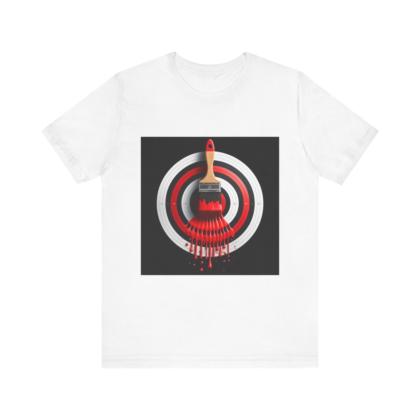 BS WETWEAR WET BULLSEYE PAINT BRUSH T-SHIRT
