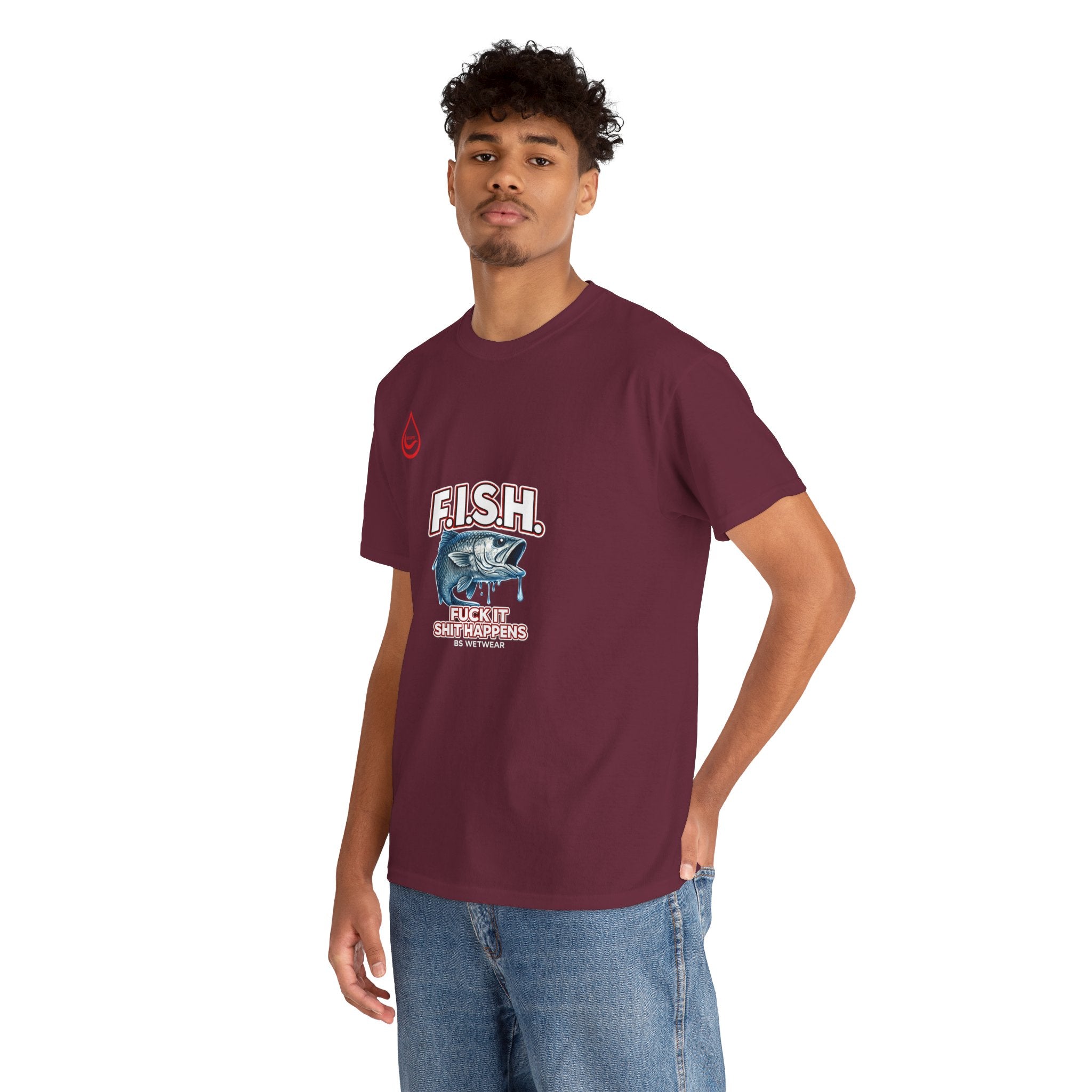 BS WETWEAR F.I.S.H. BLACKOUT T-SHIRT
