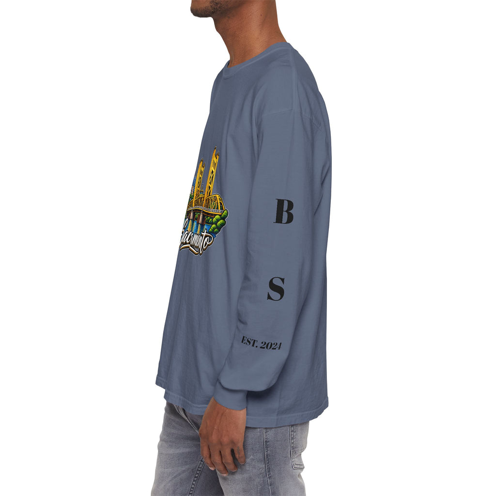 BS WETWEAR SACRAMENTO 916 CITY VIBES LONG SLEEVE T-SHIRT
