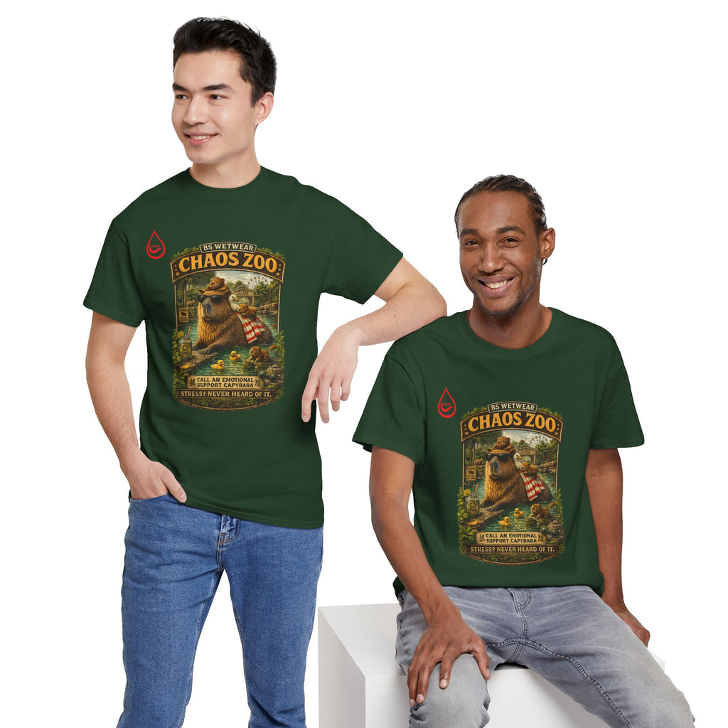 BS WETWEAR EMOTIONAL SUPPORT CAPYBARA T-SHIRT