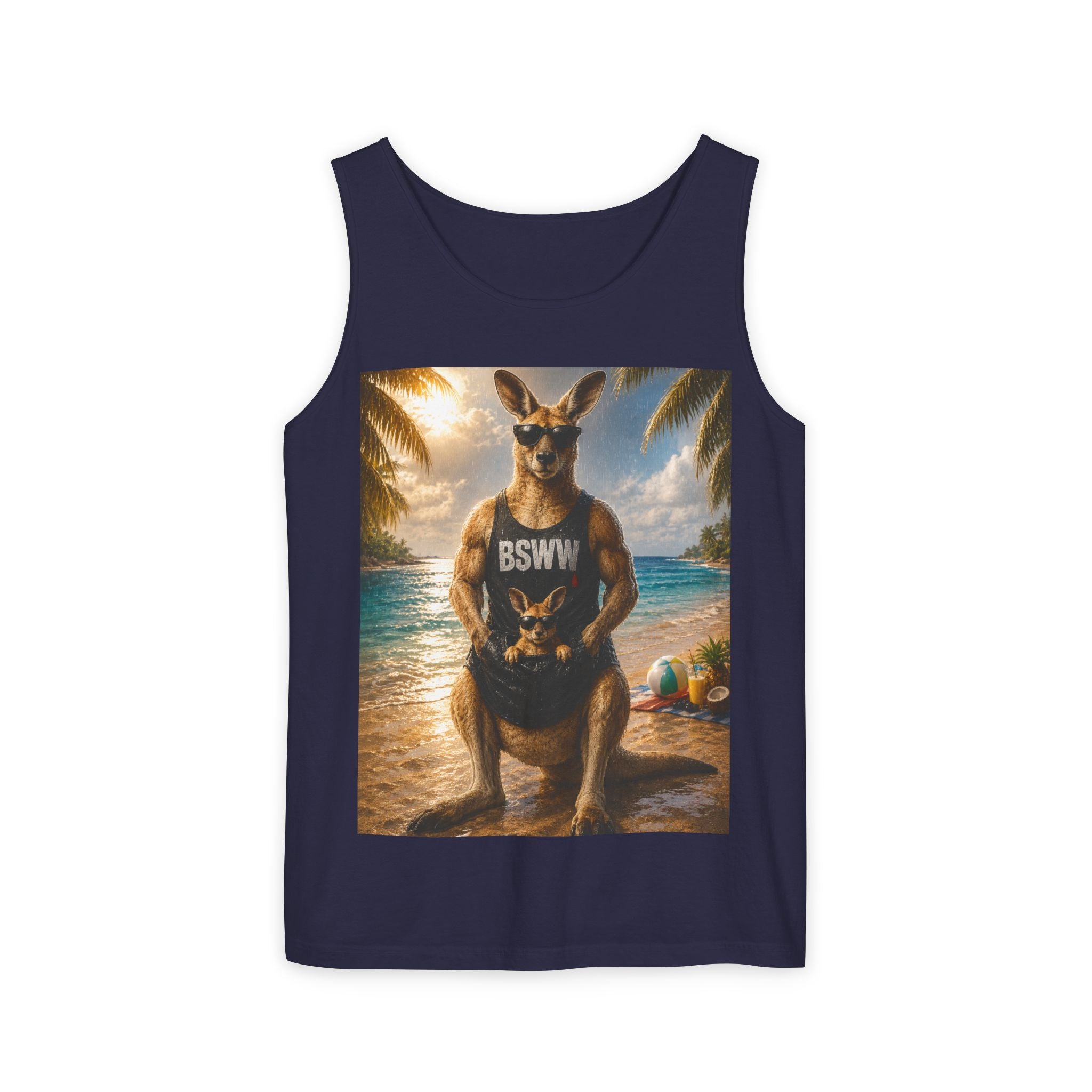 BS WETWEAR KANGAROO BEACH BOSS TANK T