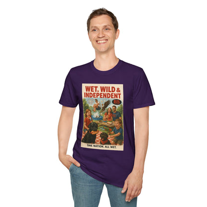 BS WETWEAR WET, WILD & INDEPENDENT T-SHIRT