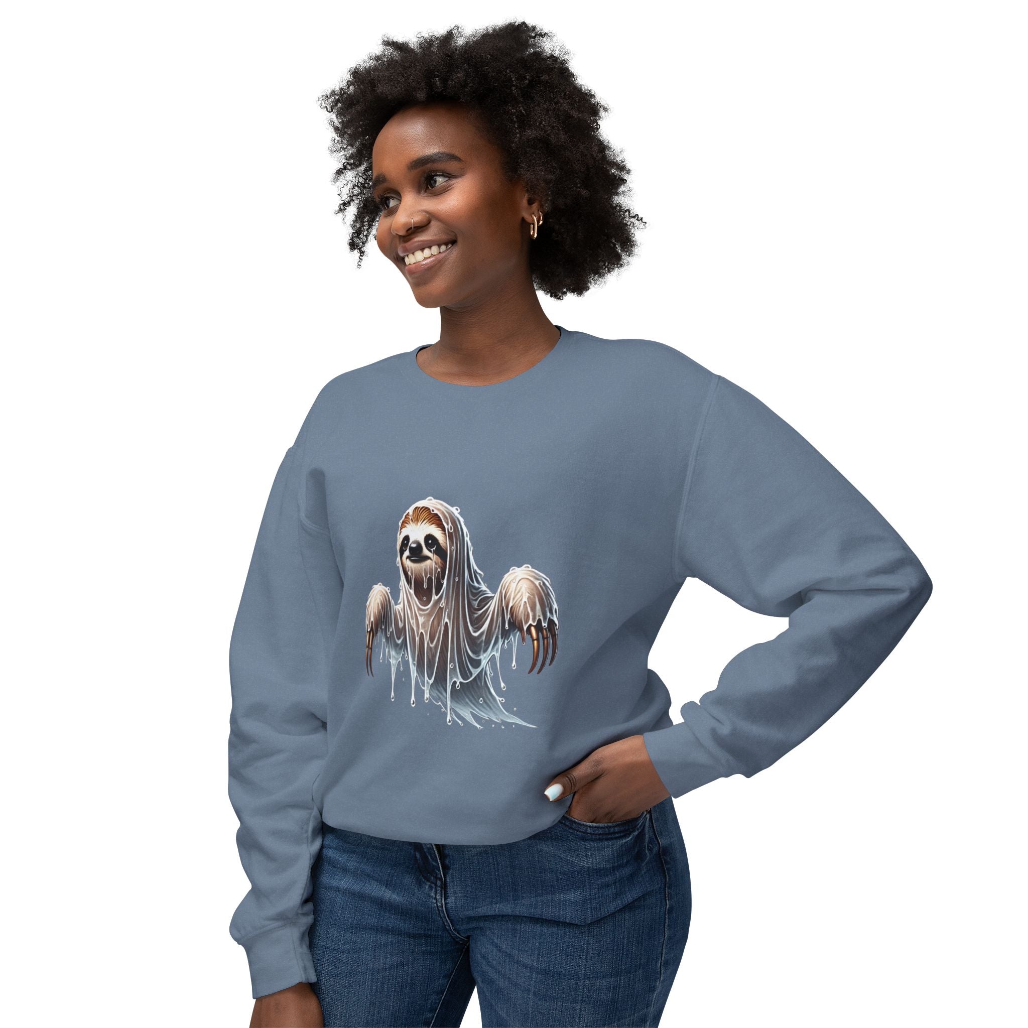 BS WETWEAR GHOST SLOTH  SWEATSHIRT