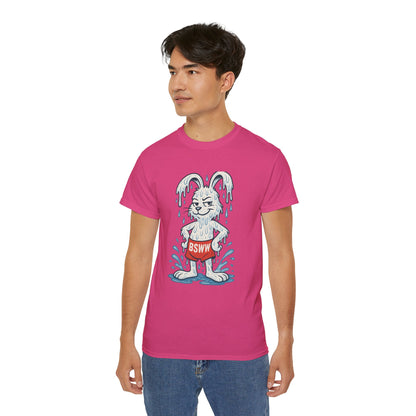 BS WETWEAR WET RABBIT – DRENCHED, DRIPPY, AND DOWNRIGHT LEGENDARY T-SHIRT