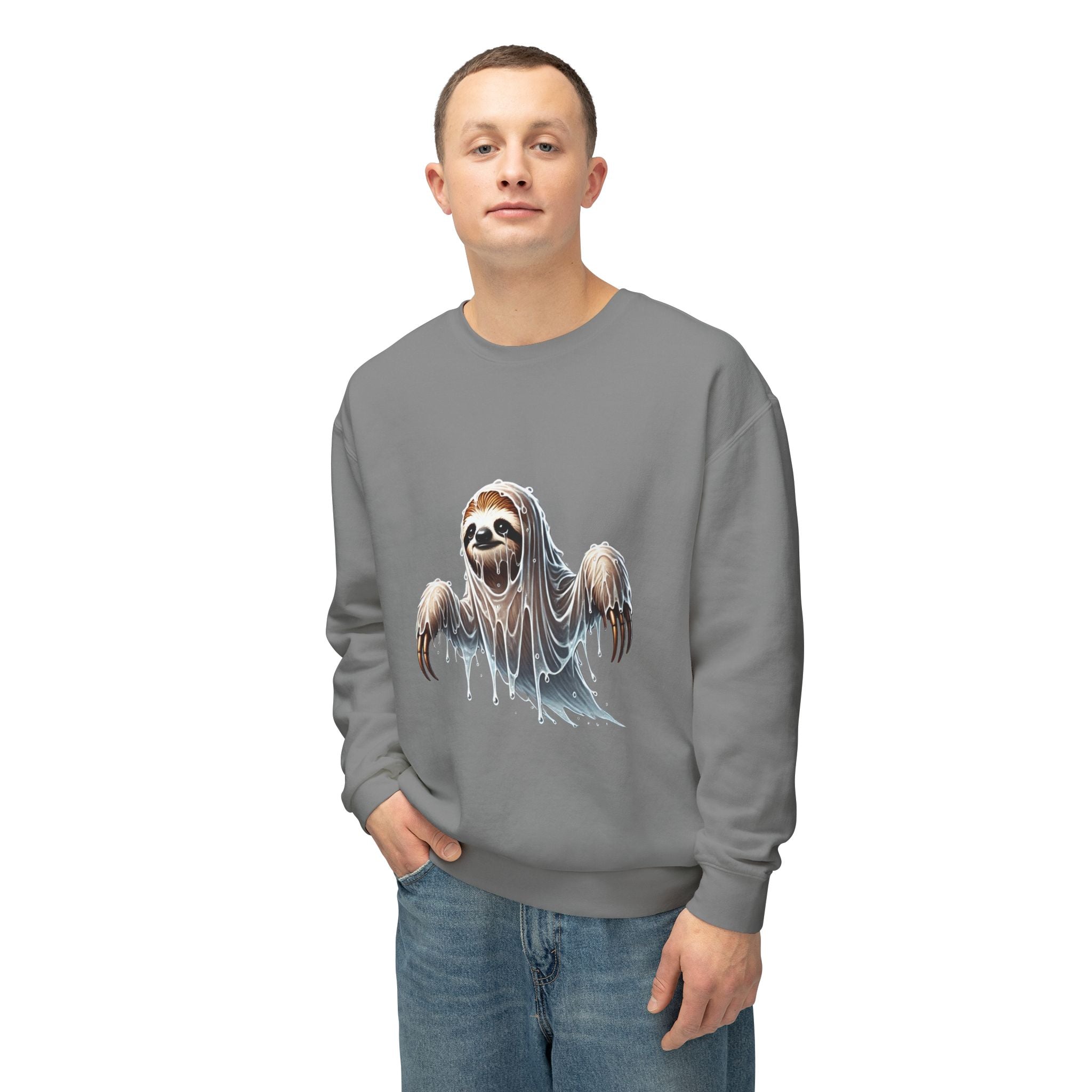 BS WETWEAR GHOST SLOTH  SWEATSHIRT