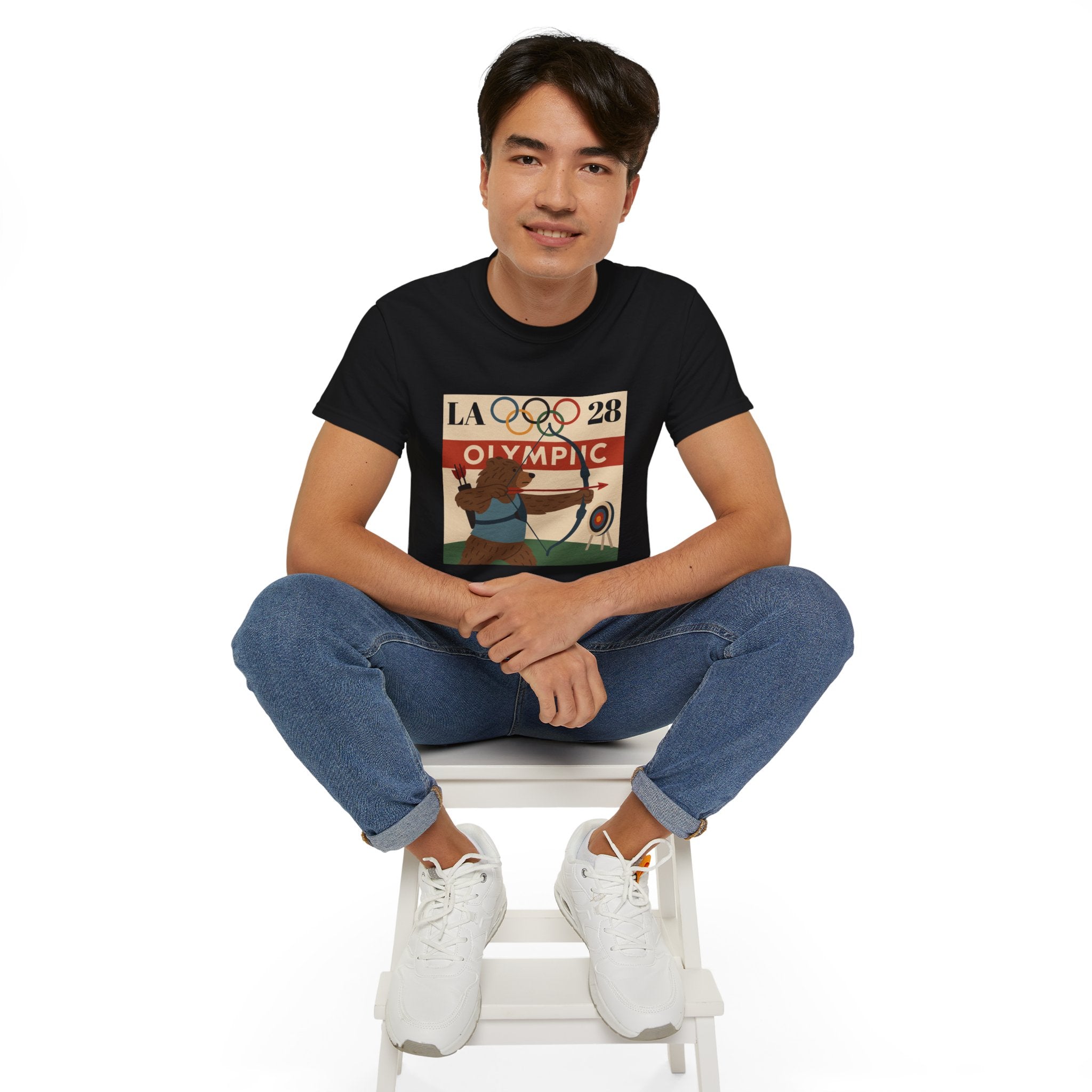 BS WETWEAR BEARCHERY: AIM, STYLE, AND PURE GRIZZLY GLORY T-SHIRT